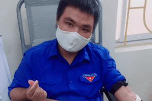 Bí thư chi đoàn 10 lần hiến máu tình nguyện