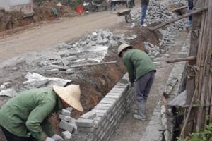 Nỗ lực xây dựng nông thôn mới nâng cao ở Phú Đình