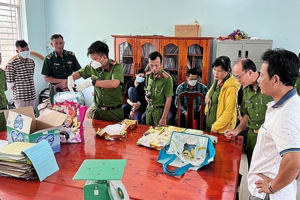 An Giang: Bắt 2 đối tượng trong vụ vận chuyển 18,6kg ma tuý từ Campuchia về Việt Nam