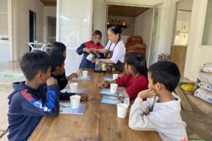 Lớp học cà phê trên đồi Pun