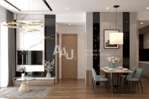 Thiết kế nội thất căn hộ chung cư khoa học, hiện đại và tối ưu diện tích