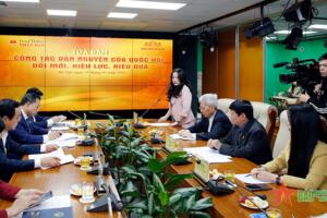 Tọa đàm “Công tác dân nguyện của Quốc hội: Đổi mới, hiệu lực, hiệu quả”