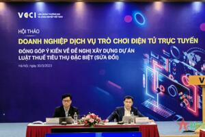 Cần làm rõ hơn việc áp dụng thuế tiêu thụ đặc biệt với trò chơi điện tử trực tuyến