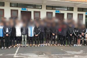 Hà Nội: Bắt 26 đối tượng để điều tra hành vi gây rối trật tự công cộng