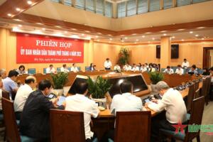 UBND Thành phố Hà Nội xem xét 5 nội dung quan trọng tại phiên họp thường kỳ tháng 4-2023