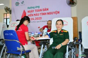 Lan tỏa tinh thần hiến máu tình nguyện trong người lao động Công ty Tecapro