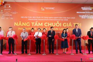 Cần Thơ Khai mạc Hội chợ triển lãm Quốc tế ngành tôm năm 2023