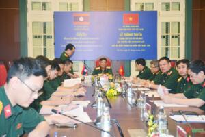 Thông tuyến đường liên lạc có bảo mật qua truyền dẫn quang mặt đất giữa Bộ Quốc phòng hai nước Việt Nam - Lào