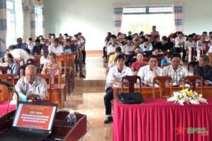 Tuyên truyền pháp luật giúp thay đổi nhận thức của bà con