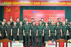 Khai mạc tập huấn nghiệp vụ cho cán bộ Tạp chí Quốc phòng của Lào