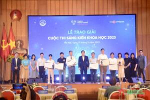 Hội nghị các nhà khoa học trẻ và trao giải Cuộc thi sáng kiến khoa học năm 2023