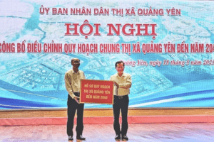 Quảng Ninh: Hội nghị công bố điều chỉnh quy hoạch chung thị xã Quảng Yên đến năm 2040