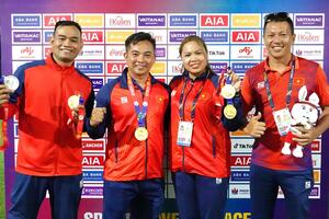 Bảng tổng sắp huy chương ASEAN Para Games 12 chung cuộc