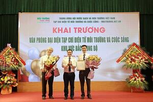 Khai trương văn phòng đại diện Tạp chí điện tử Môi trường và cuộc sống khu vực Bắc Trung Bộ
