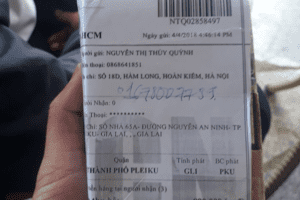 Thủ đoạn lừa đảo nhận bưu phẩm hộ người thân