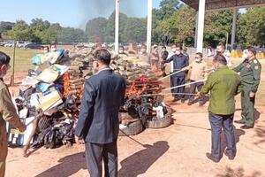 Việt Nam-Lào hợp tác phòng, chống tội phạm buôn bán ma túy trên tuyến biên giới