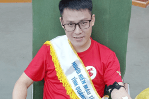 Nhân viên y tế 16 lần hiến máu tình nguyện