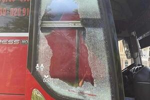 Tìm ra nhóm người đập phá xe khách trên QL1A đoạn qua Nghệ An – Thanh Hoá