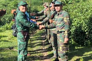 Tuần tra song phương biên giới Việt Nam-Lào