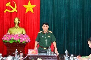 Đại tướng Lương Cường chủ trì hội nghị triển khai công tác Đoàn kiểm tra số 887 của Bộ Chính trị