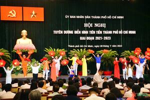 TP Hồ Chí Minh tuyên dương 142 điển hình tiên tiến giai đoạn 2021-2023