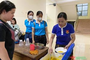 Những bát cháo nghĩa tình tại Bệnh viện Đa khoa huyện Chương Mỹ