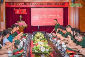 Trao giải kỳ 1, kỳ 2 Cuộc thi trực tuyến "Tìm hiểu kiến thức pháp luật năm 2023"