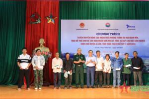 Hỗ trợ sinh kế cho nạn nhân bom mìn huyện A Lưới, tỉnh Thừa Thiên Huế