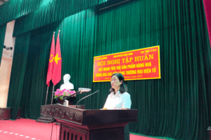 Thái Bình: Đẩy mạnh tiêu thụ sản phẩm hàng hóa qua thương mại điện tử