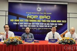 Tiền Giang: Xúc tiến tìm đầu ra cho sản phẩm OCOP tại TP. Hồ Chí Minh
