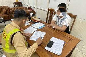 8 tháng, phát hiện 1.508 lái xe dương tính với ma túy