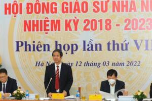 Ứng viên đề nghị xét chức danh giáo sư, phó giáo sư năm 2023 tăng cao