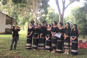 Bế mạc Lớp diễn xướng, truyền dạy kỹ năng cơ bản về lời nói vần của người Êđê