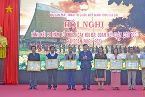 Gia Lai: Xây dựng 387 mô hình giúp nhau phát triển kinh tế, xóa đói, giảm nghèo