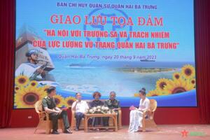 Tọa đàm “Hà Nội với Trường Sa và trách nhiệm của lực lượng vũ trang quận Hai Bà Trưng”