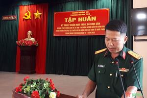 Trung đoàn 720 tập huấn kỹ thuật chăn nuôi trâu, bò giúp nhân dân thoát nghèo