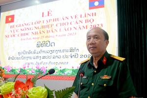 100% học viên Lào tập huấn về lĩnh vực nông nghiệp tại Trường Cao đẳng nghề số 21 đạt khá, giỏi
