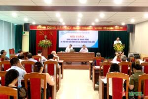 Nâng cao năng lực truyền thông và phổ biến kiến thức cho các hội ngành toàn quốc