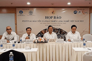 3 sự kiện chính sẽ diễn ra tại Festival Bảo tồn và Phát triển làng nghề Việt Nam năm 2023