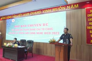 Việt Nam đăng cai tổ chức Hội nghị và Triển lãm công nghệ WCO 2023