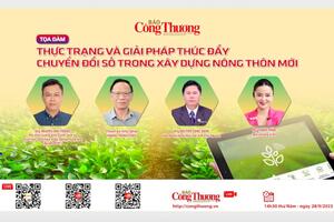 Ngày 28/9: Báo Công Thương tổ chức Tọa đàm giải pháp thúc đẩy chuyển đổi số trong xây dựng nông thôn mới