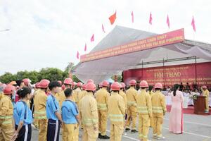 Thừa Thiên Huế: Gần 300 vận động viên tham gia hội thao nghiệp vụ chữa cháy, cứu nạn, cứu hộ