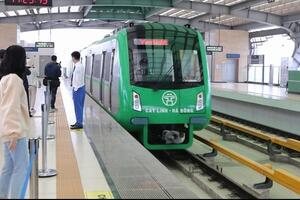 Hơn 7 triệu lượt hành khách đi tàu Cát Linh-Hà Đông