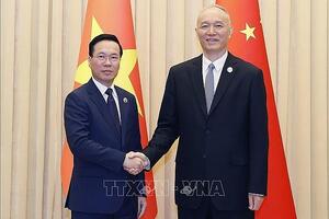 Chủ tịch nước đề nghị Trung Quốc tiếp tục tạo thuận lợi cho nông sản Việt Nam