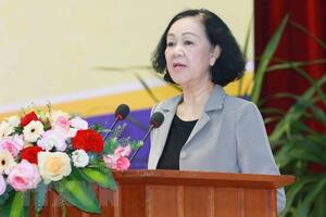 Thường trực Ban Bí thư Trương Thị Mai: Nâng cao chất lượng, hiệu quả công tác văn thư, lưu trữ