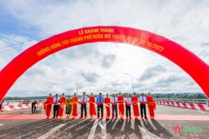 Tỉnh Đắk Lắk khánh thành công trình đường Đông - Tây thành phố Buôn Ma Thuột mang tên Đại tướng Võ Nguyên Giáp