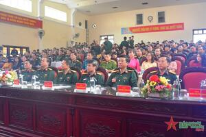 Đoàn Nghi lễ Quân đội tổ chức Hội thi tuyên truyền Ngày Pháp luật Việt Nam