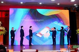 Đảng ủy khối các cơ quan Trung ương khai trương Sổ tay đảng viên điện tử