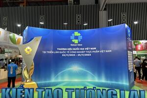 Tuyên truyền, quảng bá gian hàng Thương hiệu quốc gia Việt Nam tại Vietnam Foodexpo 2023