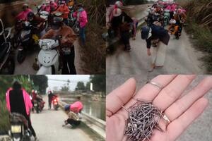 Vụ nghi rải đinh tại huyện Quỳnh Lưu (Nghệ An): Công an thông tin chính thức